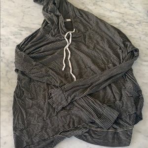 Rent green striped sweatshirt